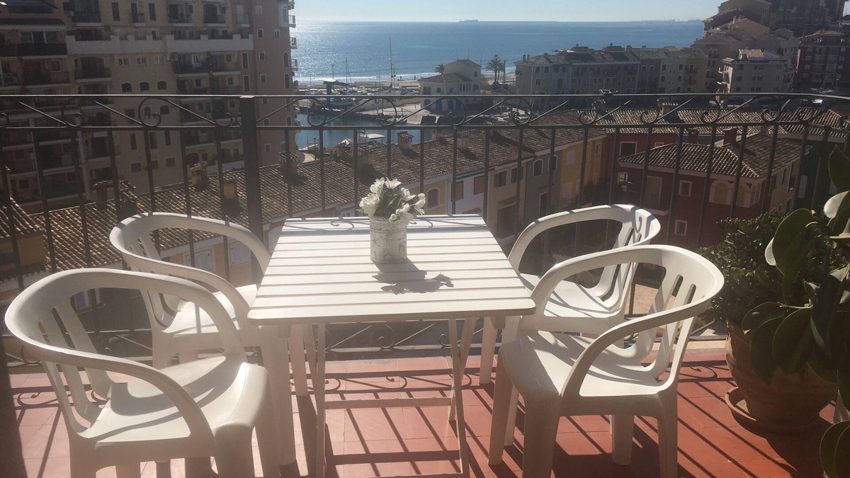 Port Saplaya Apartment | Ideal for working and living in front of the sea all year round.