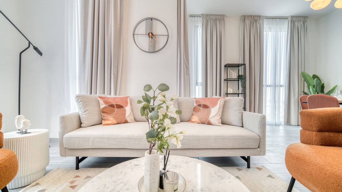 Dubai Production City Apartment | Idyllic 2BR w/Assistant’s Room at Mesk 1 Midtown Dubai Production City by Deluxe Holiday Homes