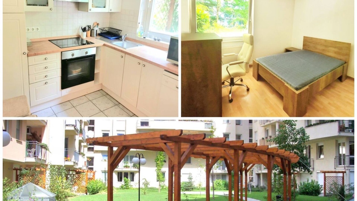 Budavar Apartment | Idyllic Apartment w/a Private Patio and Huge Communal Garden! (Pet-Friendly)