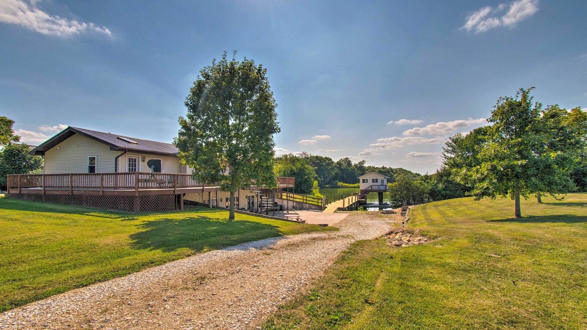 Mount Sterling House | Idyllic Mt Sterling Retreat w/Private Lake!