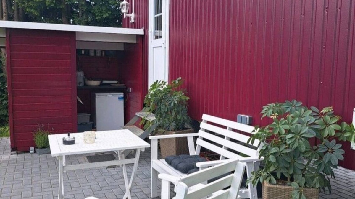 Rudershausen House | Idyllische Übernachtung im Bauwagen mit Outdoordusche und Outdoorküche