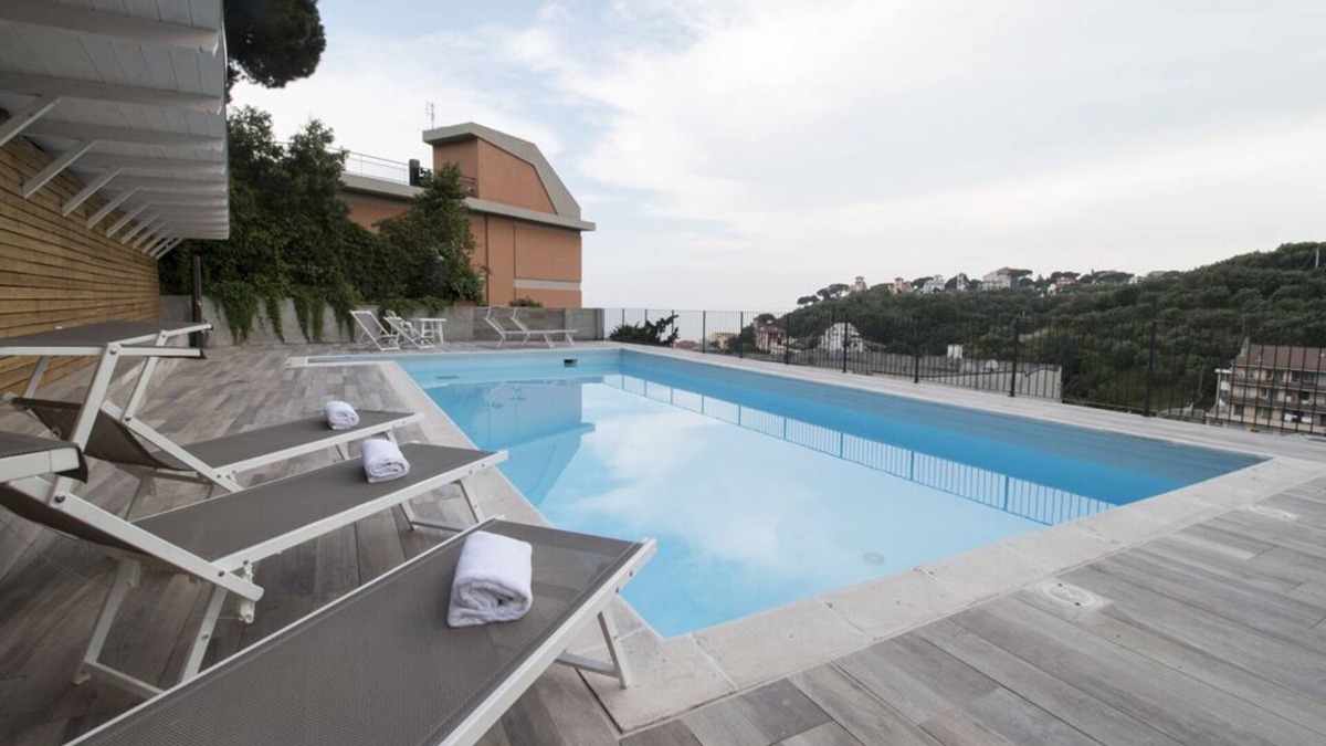 Celle Ligure Condo | Il Biancospino 11-Residence Felice -14 accommodation 300 meters from the sea, swimming pool, race