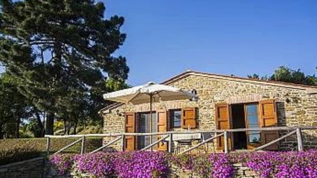 Creti Cottage | Il Leccio cottage with swimming pool and panoramic garden