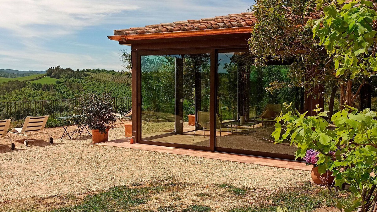 San Venanzo Cottage | Il Mandorlo, typical country house with panoramic swimming pool and Spa