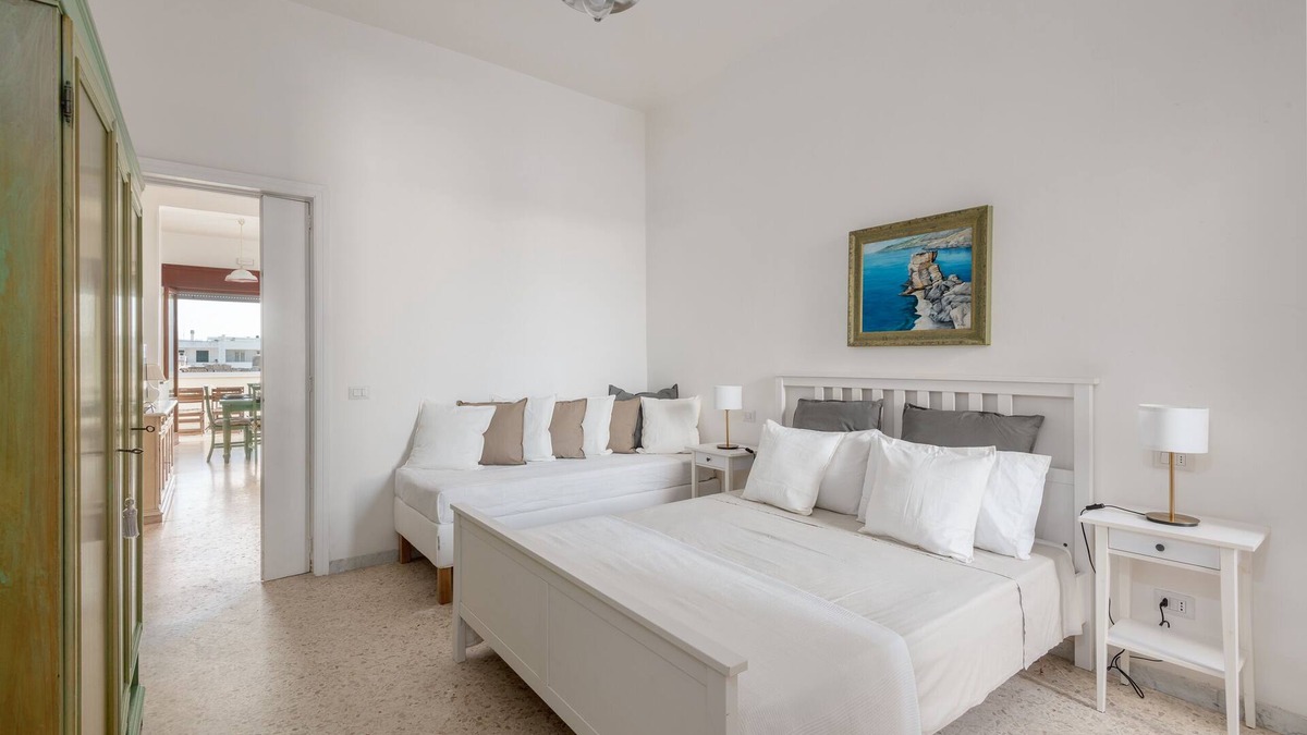 San Foca House | Il Marinaio - Apartment with sea view rooftop a few meters from the beach