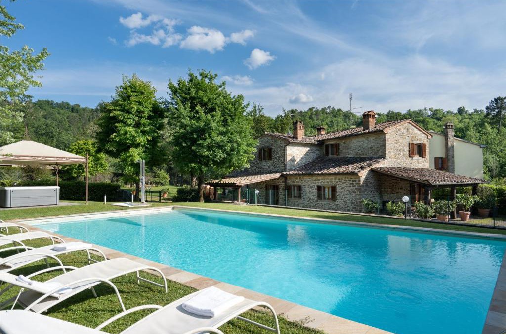 Subbiano House | Il Mulino Di Vogognano - Subbiano, Private Pool, Jacuzzi, Wifi, Tuscany