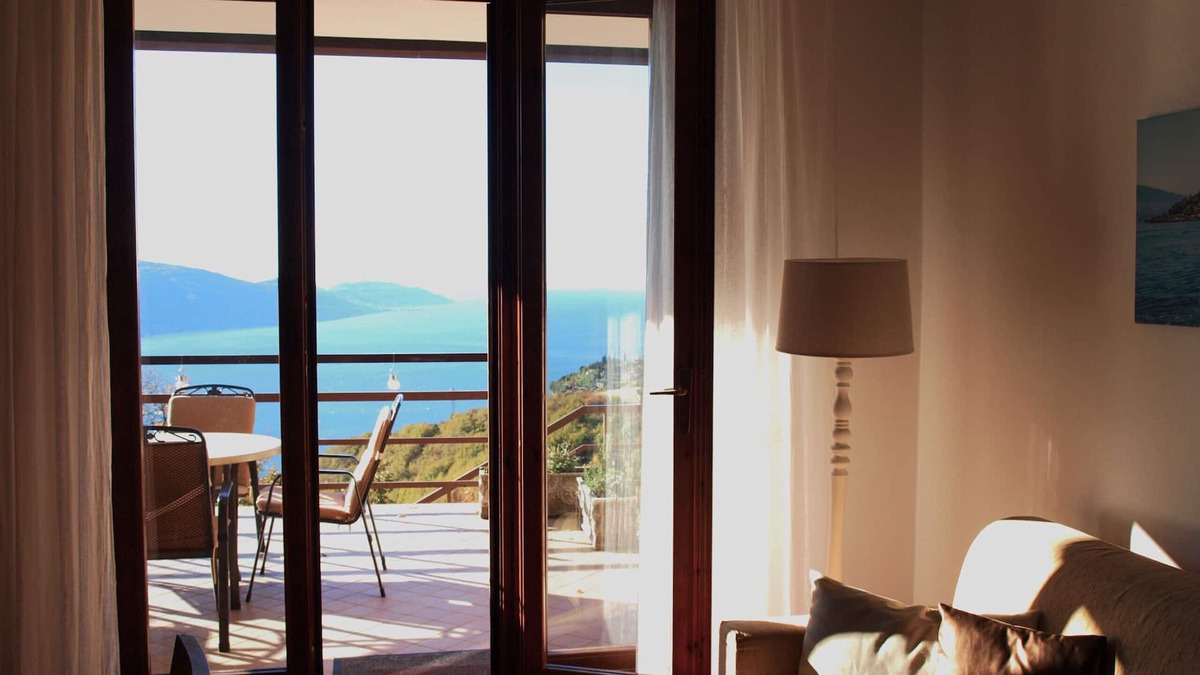 Aer Apartment | Il Patio - Theater Home, with big terrace and marvellous lake view