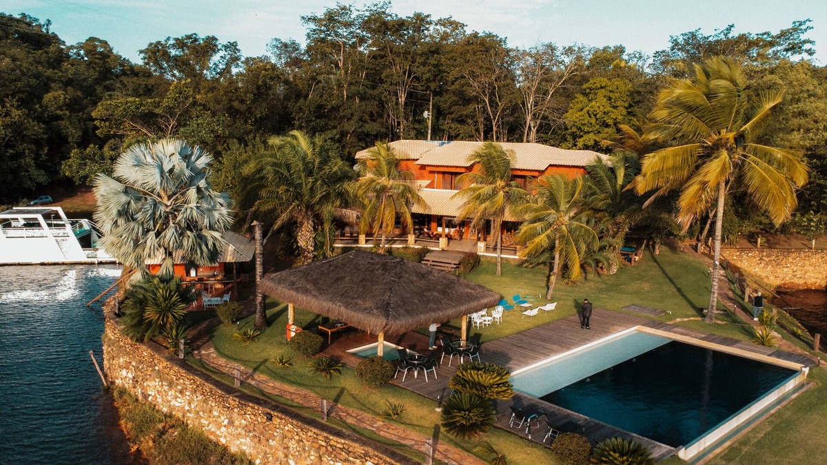 Agua Limpa House | Ilha das Brisas (Enseada dos Bacuris) - Lago das Brisas