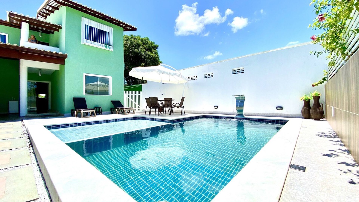 Barra do Gil House | Ilha de Itaparica - Large, airy 4-bedroom house in gated community
