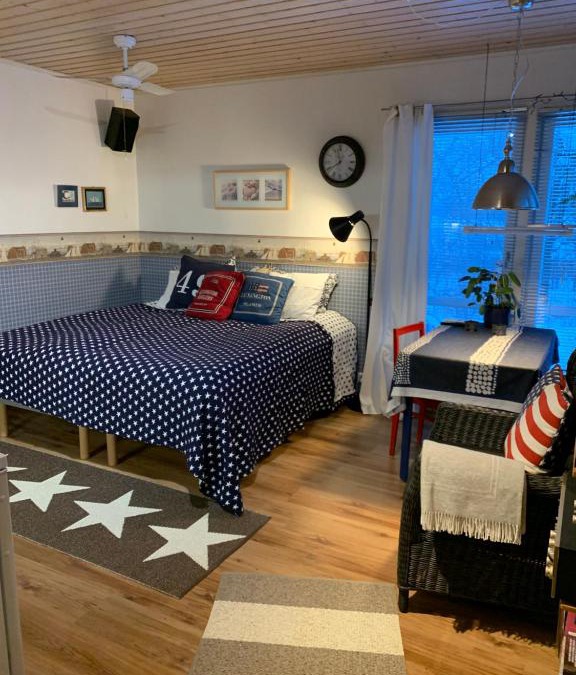 Kokkola Apartment | Ilmastoitu vierassviitti - Villa Roosa