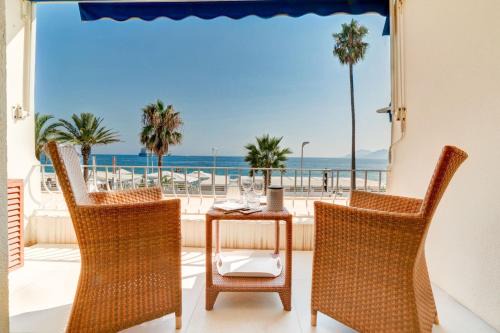 Le Suquet Apartment | IMMOGROOM - 3 Sea view Panoramic terrace - 1 min beach - CONGRESSBEACH
