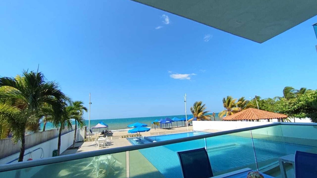 Costa Caribe Apartment | IN COLOMBIA, APARTMENT WITH BEAUTIFUL OCEAN FRONT VIEW, POOL AND BEACH