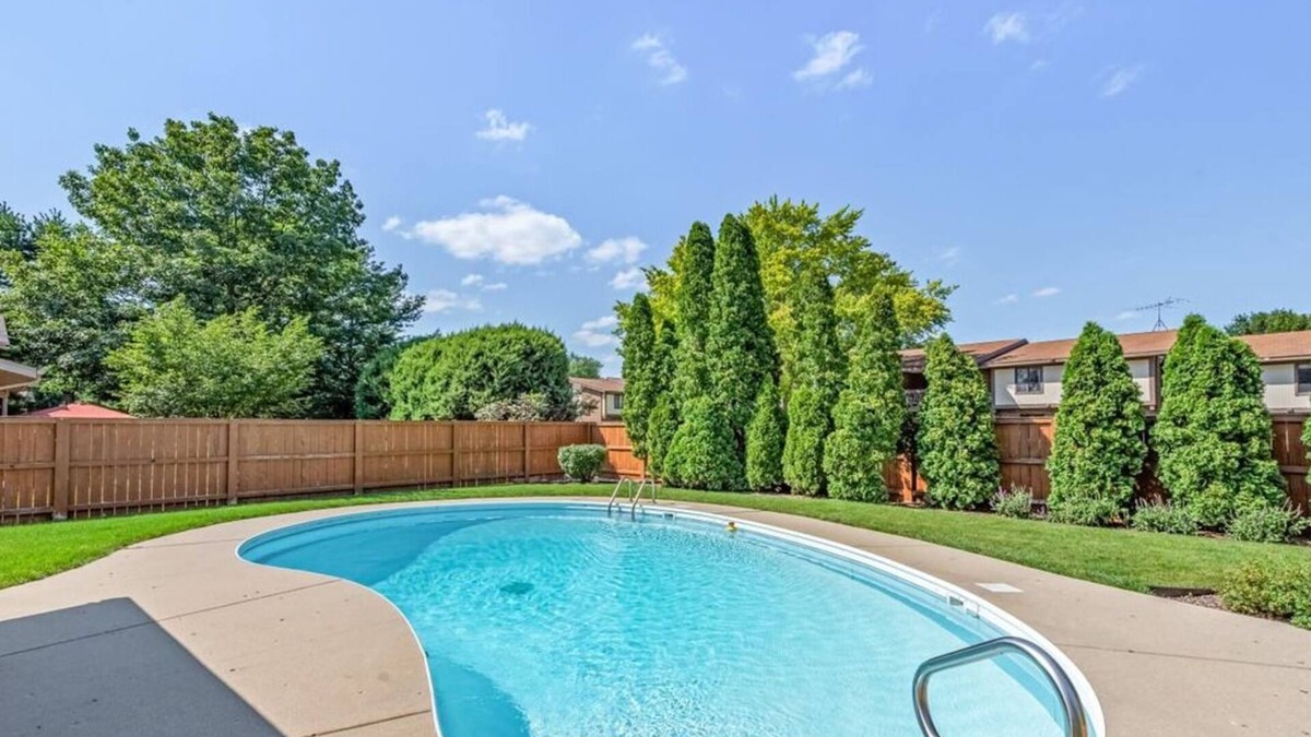 Crystal Lake House | In-ground pool, private! In town location near it all. Updated, Clean!