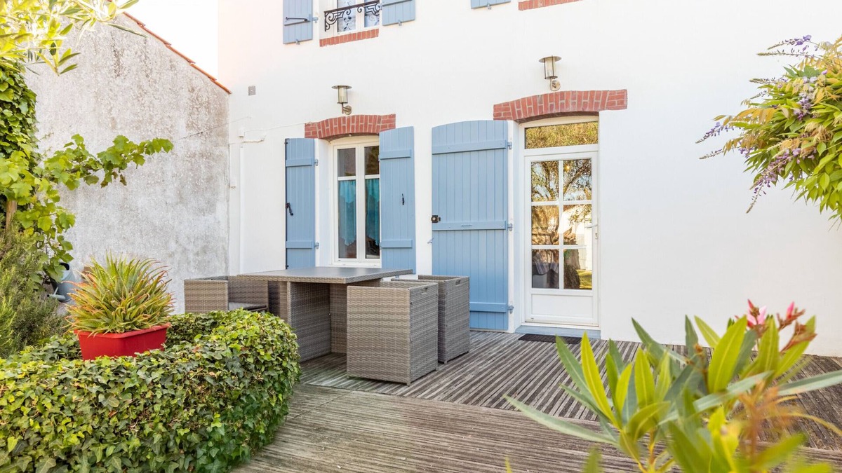 L'Epine Ski Chalet | In heart of Noirmoutier, house for 6 adults, 1 child