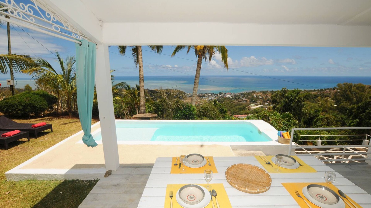 Oyster Bay House | In Rodrigues, beautiful little house with magnificent sea view and pool