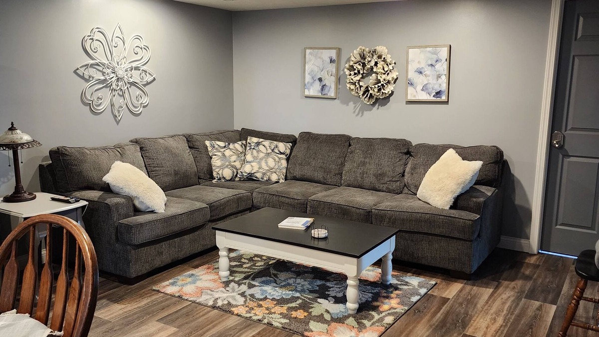 Sault Ste. Marie Apartment | in the country close to town, sled trails, skiing, hiking, country setting, BBQ
