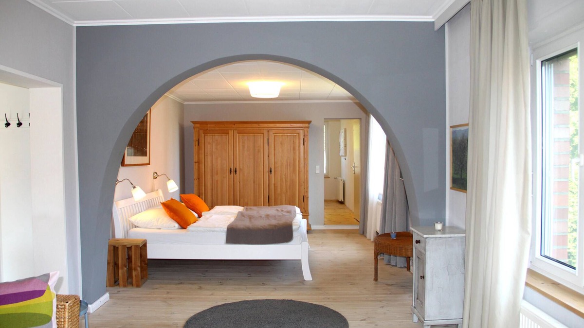 Gulitz-Reetz Apartment | In the picturesque village green under the stork nest