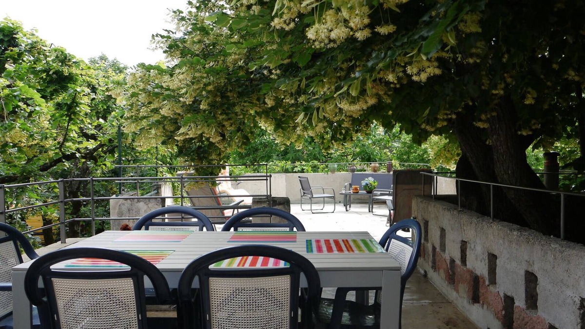 Mollans-sur-Ouveze House | In the shade of the lime tree