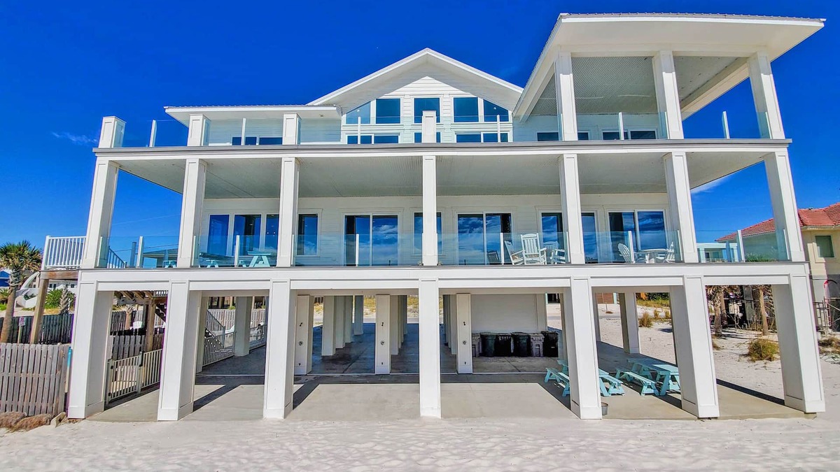 Pensacola Beach House | Incredible Gulf Front Home with Private Pool! Sleeps up to 36 people!