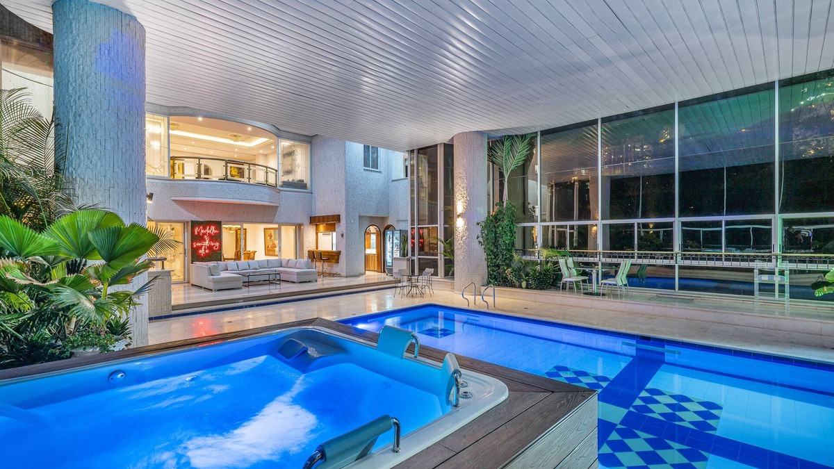 El Poblado House | Incredible Medellin Palace With Indoor Heated Pool