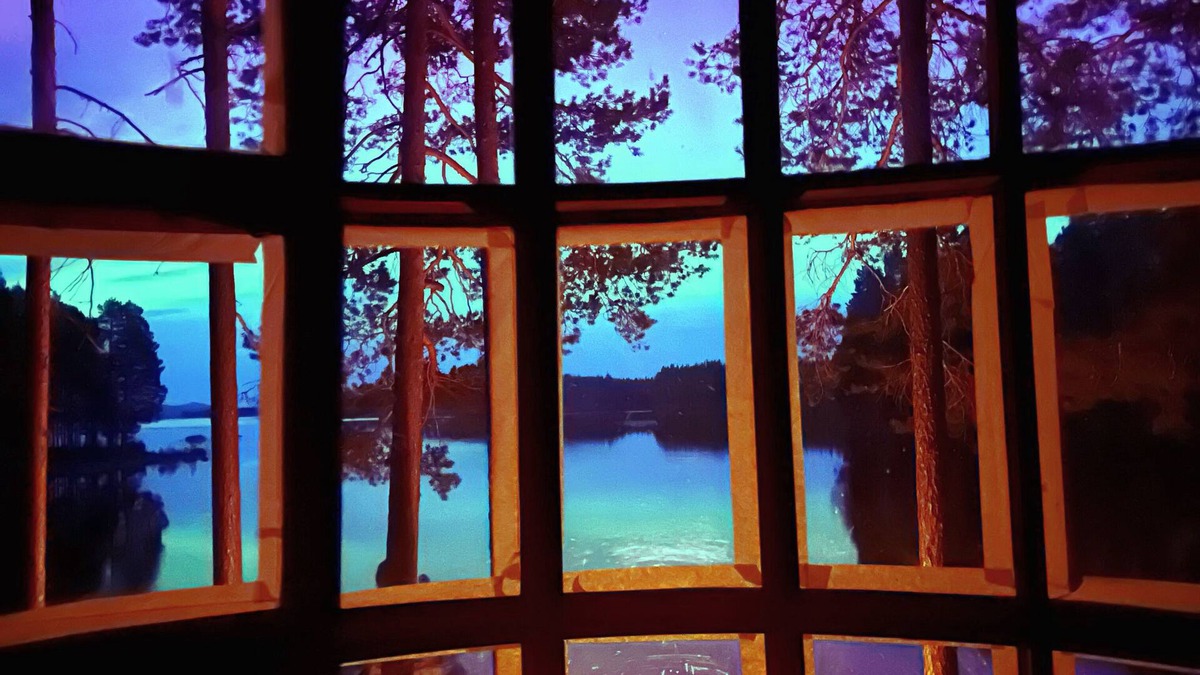Overturingen House | Incredible tree house on your own private island on a huge lake