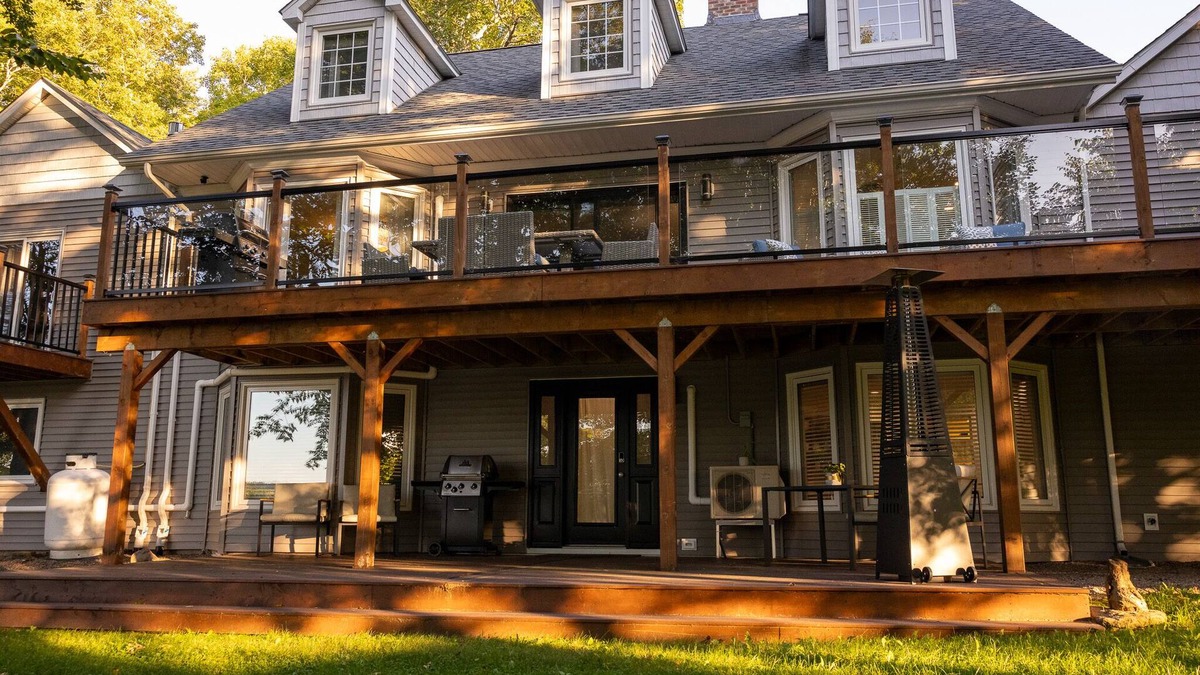 Fredericton House | Incredible Waterfront Property in the City, Trail, Boat-in/out, View, Fire Table