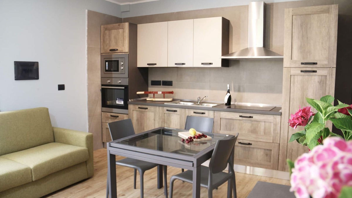 Aritzo Apartment | Independent Cherry apartment in holiday home with garden and barbecue