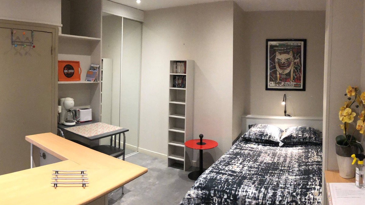 Centre Ville Apartment | Independent studio furnished central