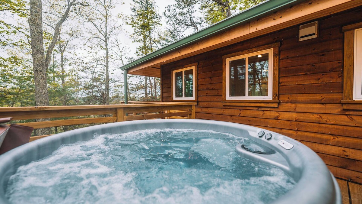 Rogers Cabin | 'Indigo Bunting' - One of our cute and tidy Lookout Cabins