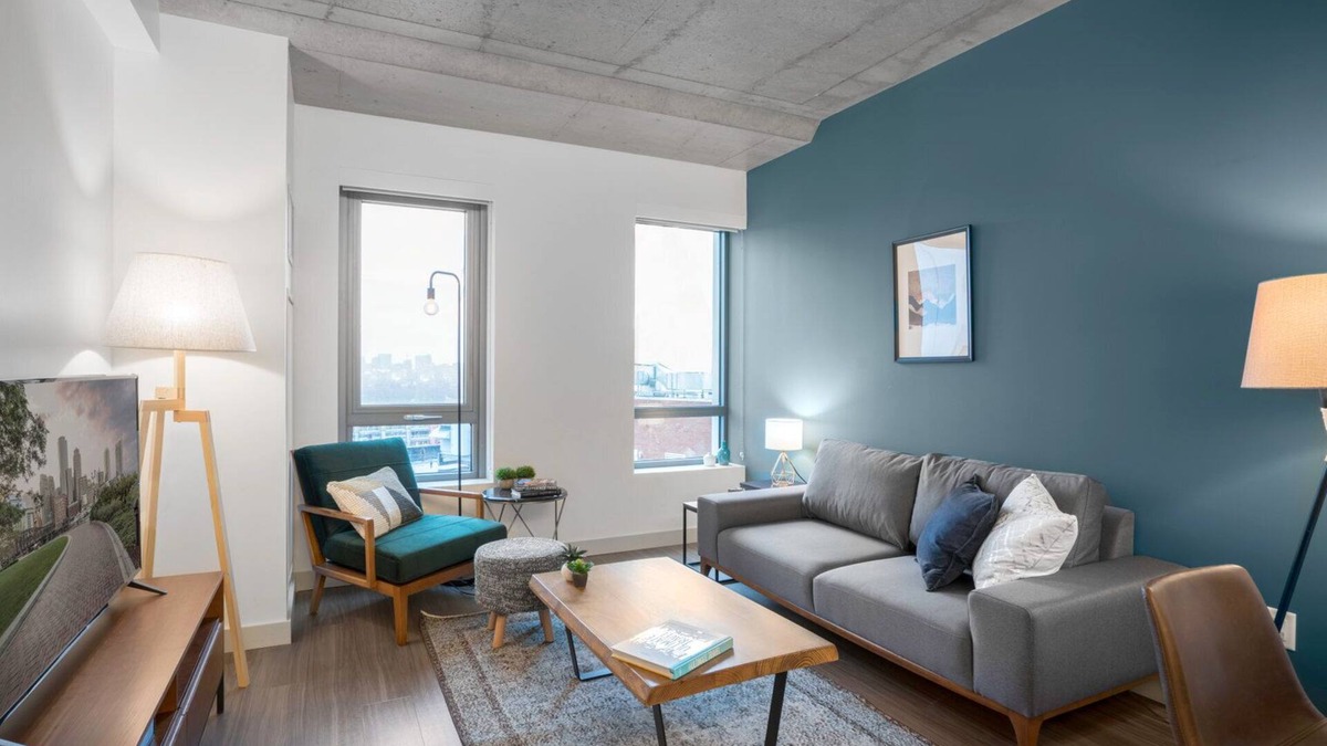 MIT Apartment | Industrial 1BR near MIT w/Gym, Doorman, Roof Deck