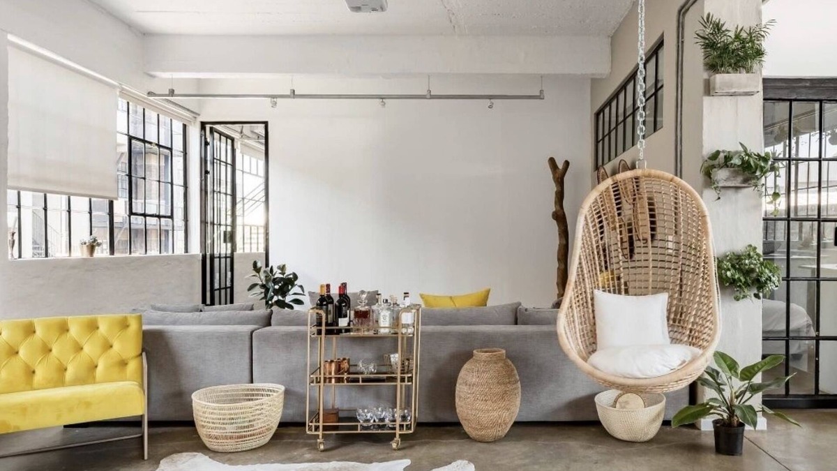 Downtown Johannesburg Apartment | Industrial Chic Loft With Views From a Rooftop Terrace