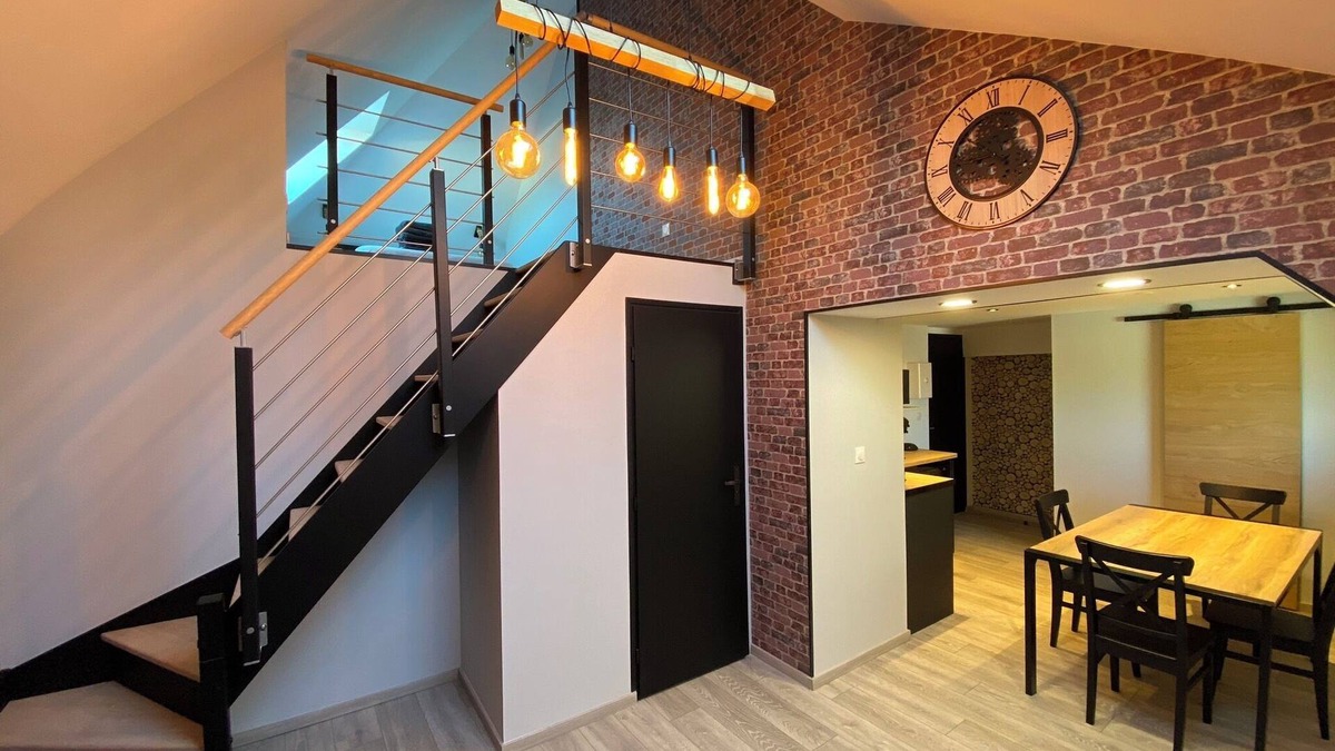 Onnaing Apartment | Industrial Deco housing in the center of Onnaing near Valenciennes