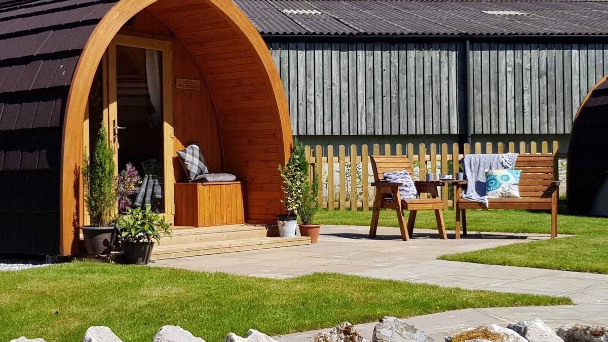 Horton in Ribblesdale Cabin | Ingleborough Glamping Pod - Ribblesdale Pods