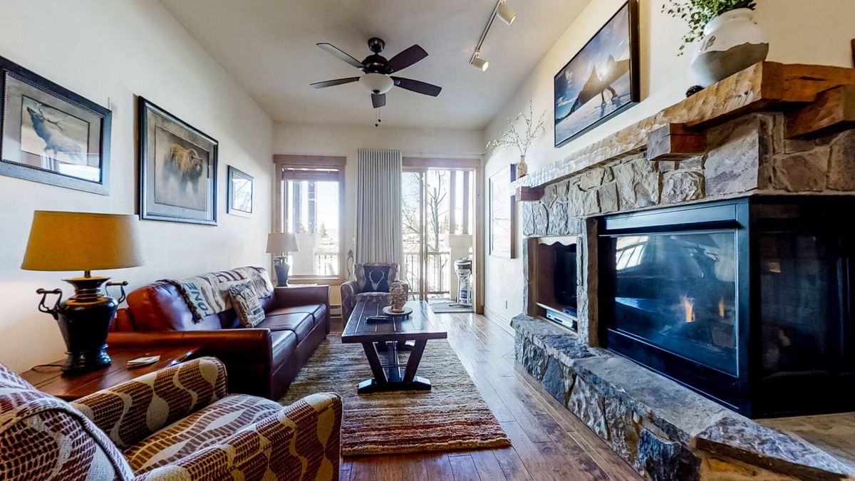 Steamboat Springs Condo | Inviting condo w/shared hot tubs, pool, steam room, firepit, and ski shuttle