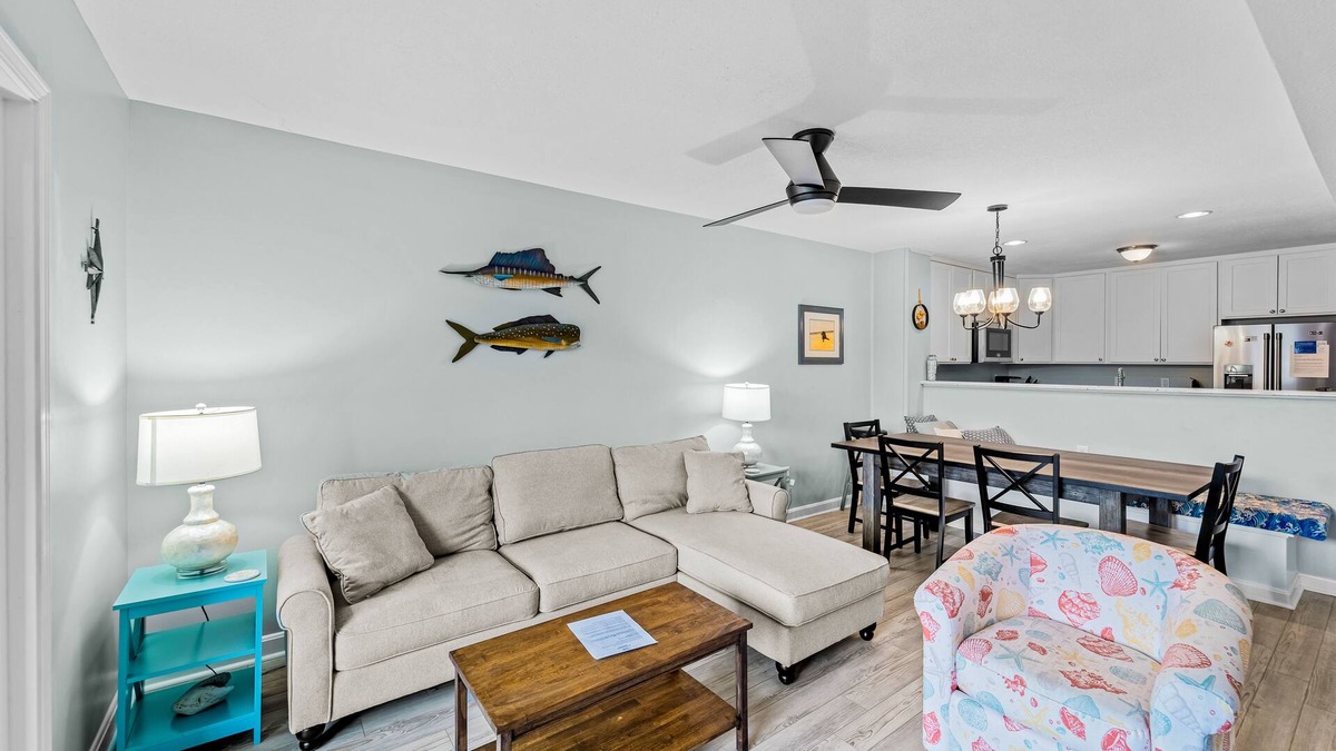 Ocean Sands Condo | Inviting ocean-side condo with balcony, beach access & tennis - dog-friendly