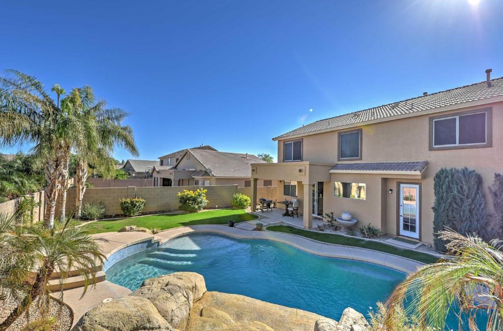 Roseview House | Inviting Surprise Home with Private Pool Near Golf!