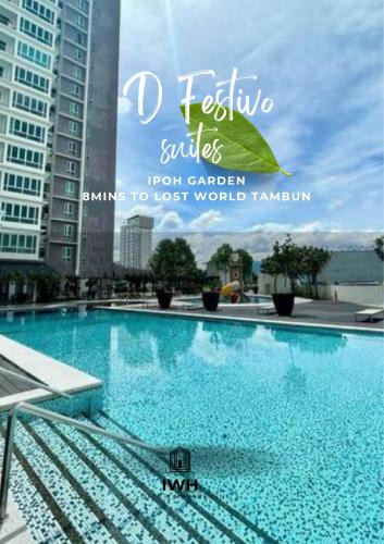 Taman Teh Teng Seng Apartment | Ipoh D Festivo Suites 6-10pax 10mins to Sunway Tambun by IWH