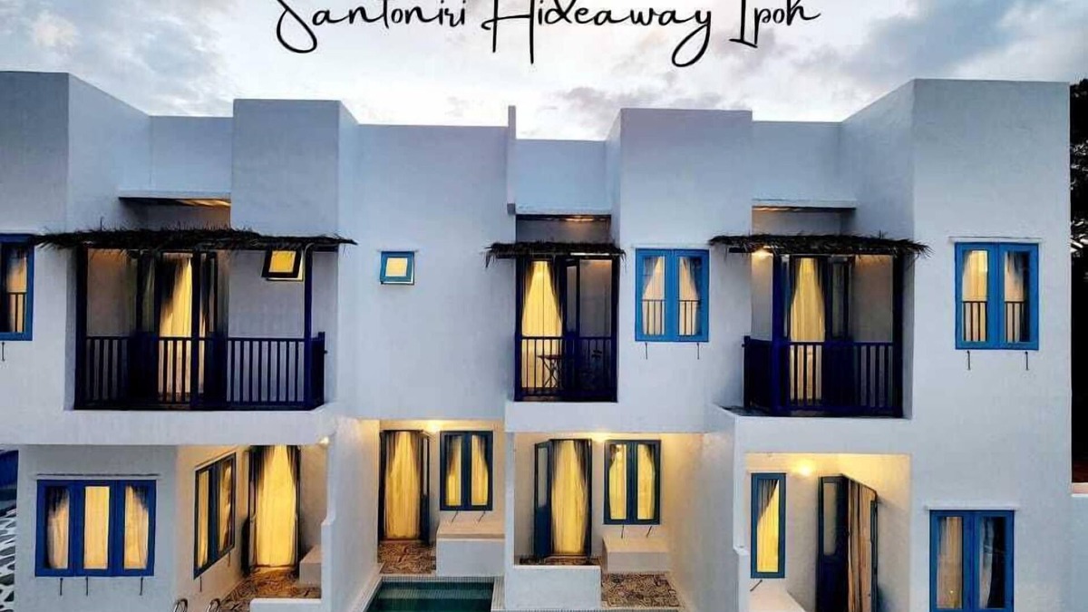 Hulu Kinta House | Ipoh Santorini Hideaway Hotel Inspired