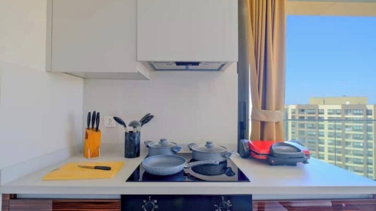 Basaksehir Apartment | Iradah Gayrimankul 1+1 super apt with balcony -D