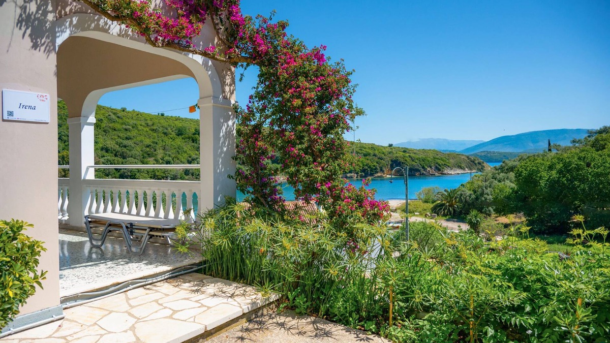 Agios Stefanos Apartment | Irena: Corfu Apartment for Getaways - 2-bed Oasis with Views