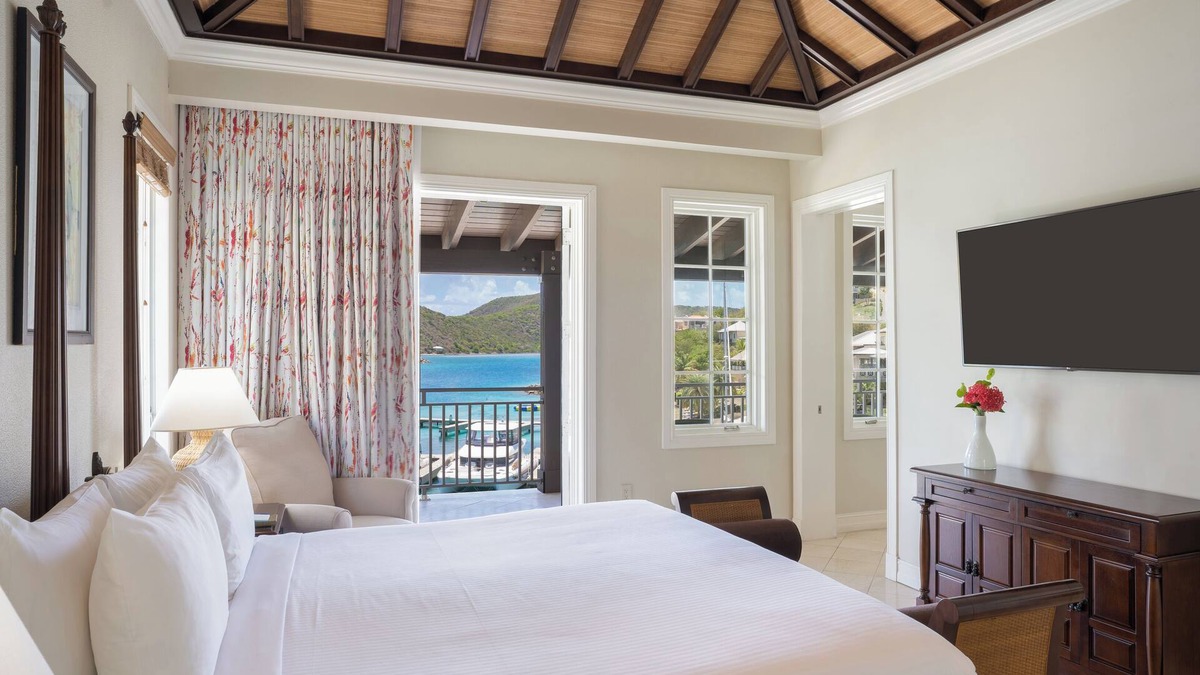 Scrub Island Apartment | Island Room with Balcony Overlooking Calm Turquoise Caribbean Waters | 3 Units