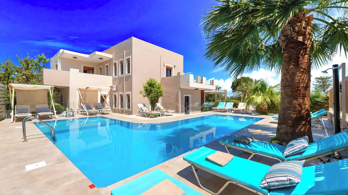 Kavros Villa | Island Suites Villa Private Heated Swimming Pool