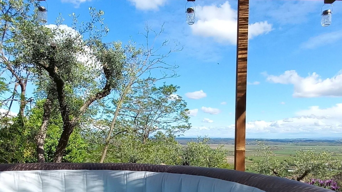 Castelvecchio House | Charming stone house in ancient village (Lucca, Tuscany) with view and olive grove