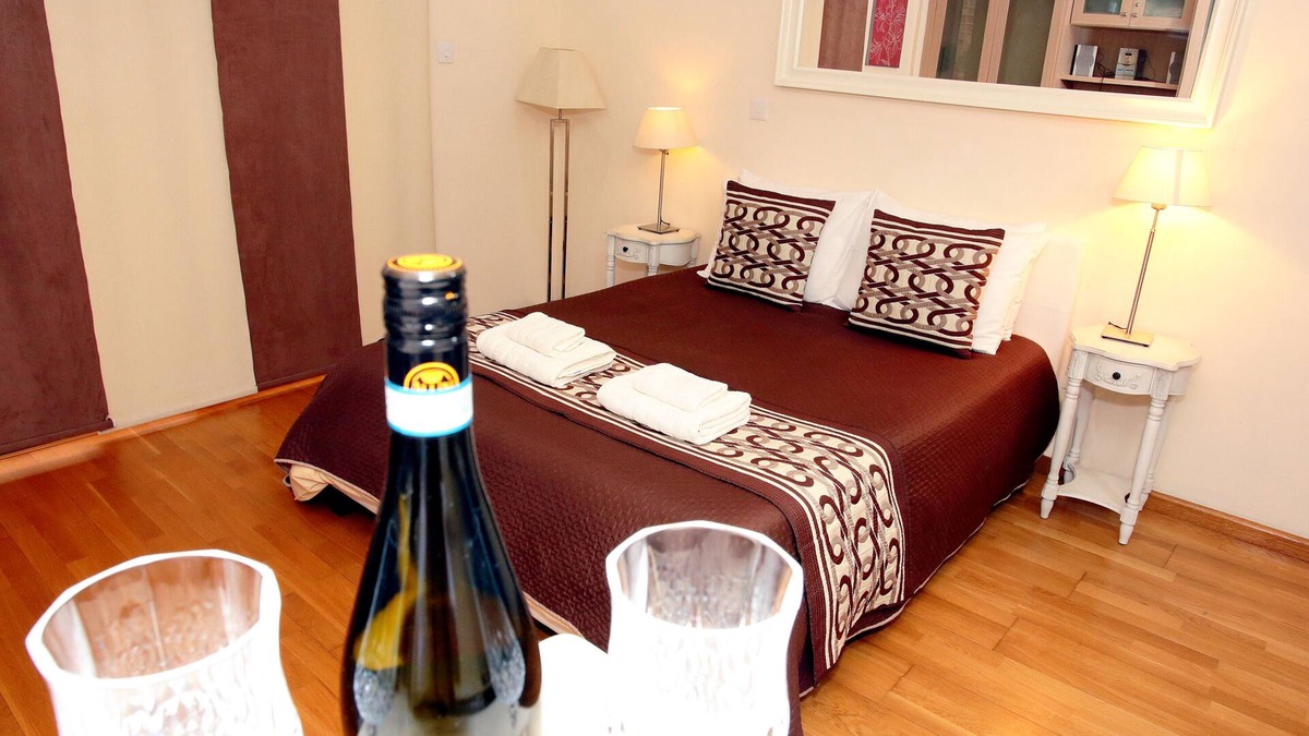 Larnaca City Centre Apartment | Ithaki Finikoudes Beach Front Apartment one of the most famous beaches in Cyprus