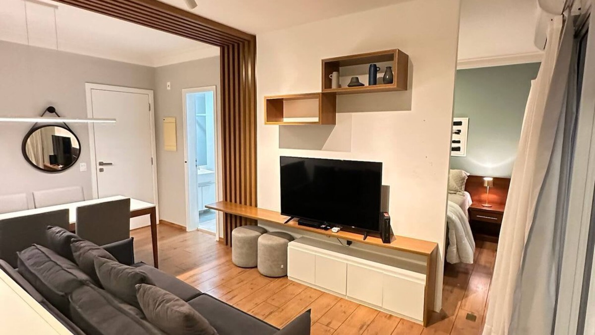 Vila Nova Conceicao Apartment | Jácome Style | Surprising 1 Bed in Vila Olimpia