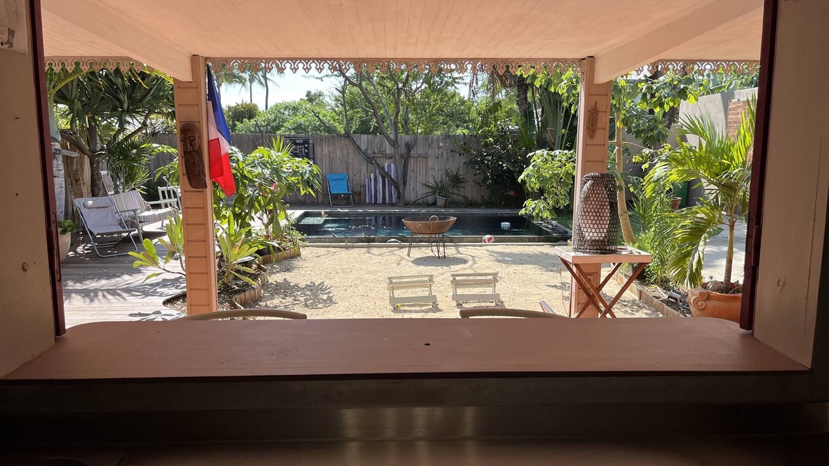 La Saline Les Bains House | JACARANDA CASE BOUGAINVILLIER (10 people)