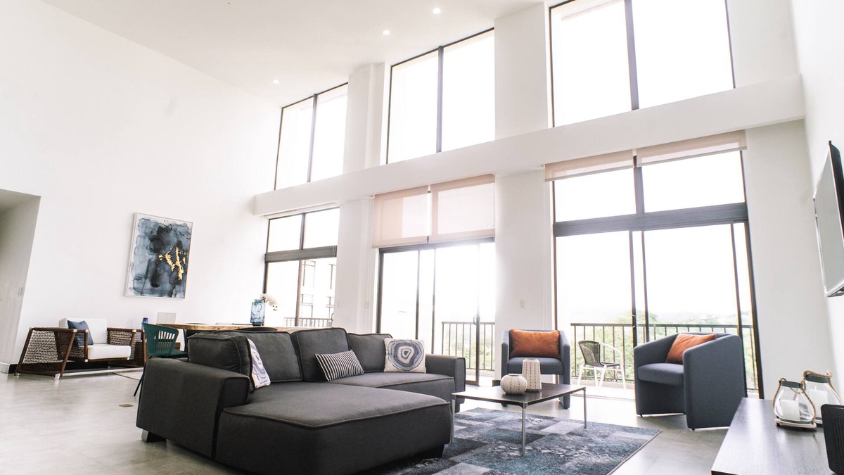 Barrio Santa Lucia Apartment | Jaco Bay Luxury Penthouse mountain, pool and ocean view