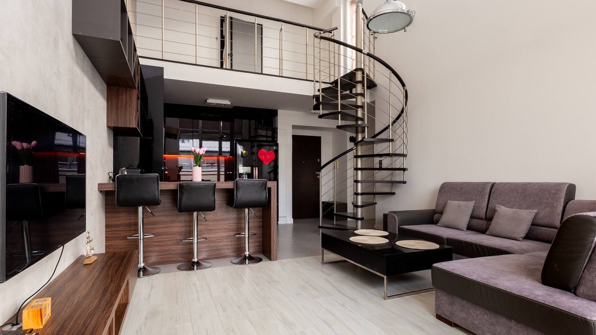 Gdynia Apartment | Janki Bryla Two-Level Apartment