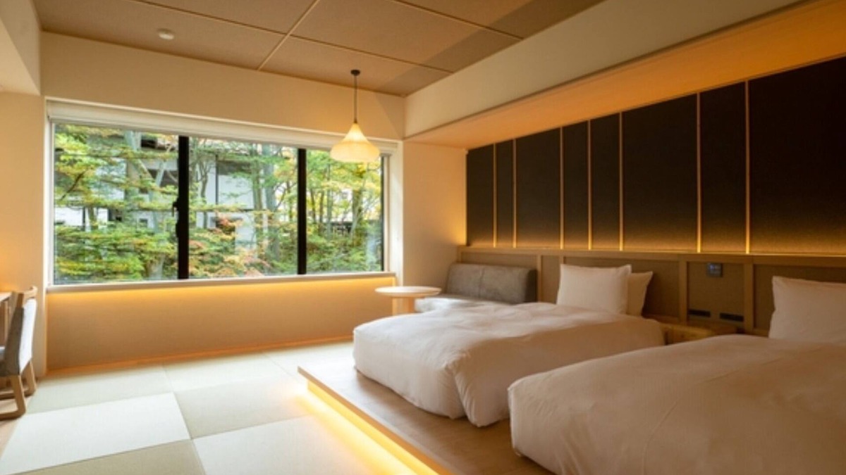 Kusatsu Onsen Hotel | JapaneseWestern style room shower booth only f/Agatsumagun Gunma