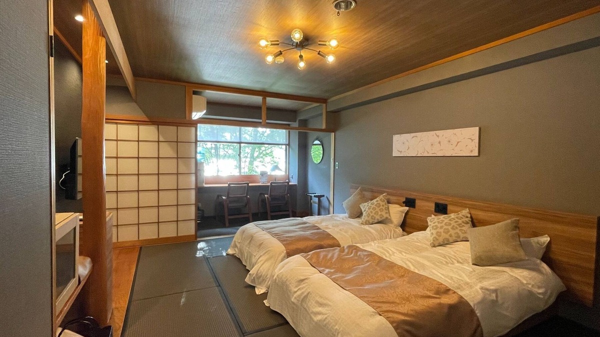 Towadakohan Onsen Hotel | JapaneseWestern twin room Maximum 2 people/Towada Aomori